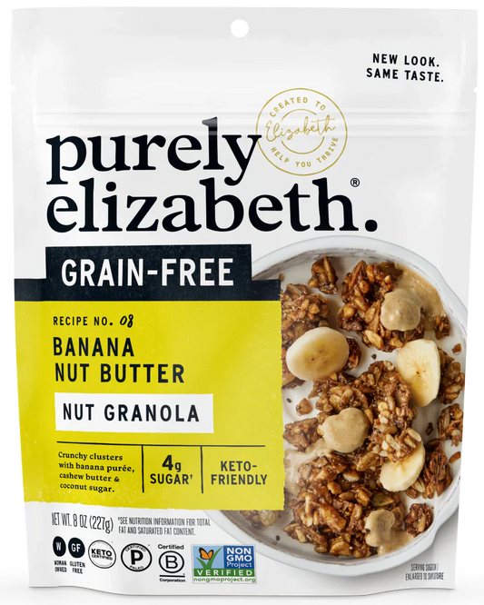 Banana Nut Butter Grain-Free Granola